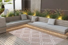 vidaXL Lauko kilimas, ARAKIL rudos spalvos, 160x230cm, PP