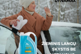 Žieminis langų apiplovimo skystis tavo automobiliui DYNAMAX, Detalita.lt