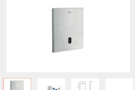 Sensorinis Grohe WC mygtukas su transformatoriumi