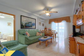 Apartamentas su terasa, Alicante provincijoje, Torrevieja mieste, Playa del Cura rajone. 4 kambariai