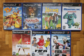 Playstation2 7x žaidimų rinkinys / Playstation 2