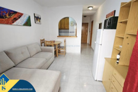 Studija su terasa, Alicante provincijoje, Torrevieja mieste, Playa del Acequión rajone. 1 kambarys |