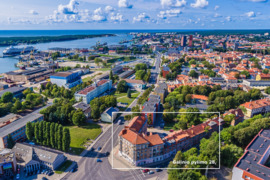 Parduodamas 2 k butas Klaipėdos senamiestyje, reguliuojamas šildymas