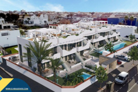 Statomi apartamentai su bendru baseinu, Alicante provincijoje, Orihuela Costa mieste. 3 kambariai | 