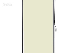 vidaXL Lauko roletas, kreminės spalvos, 100x270cm