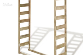 vidaXL Malkinė, 150x44x176 cm, impregnuota pušies mediena