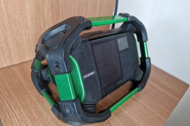 Hikoki-Hitachi statybine radija,Bluetooth,AUX,veikia su batarke 14.4-18v