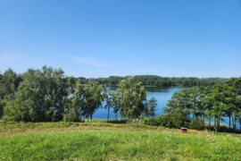 Pakrantė, sklypas ant ežer0 kranto, galima statyba