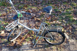 Sulankstomas dviratis  suaugusiam ir vaikui