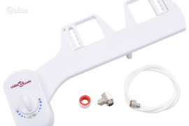 vidaXL Bidė-klozeto sėdynės priedas, su viengubu purkštuku