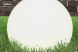 vidaXL LED lempa, rutulio formos, sferiniai, 50cm, PMMA