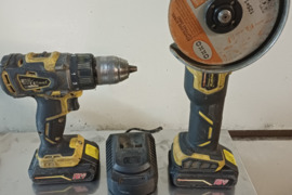 Suktuvas ir kampinis šlifuoklis Bavaria 75 eur