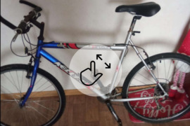 DVIRATIS  Naudotas  - Kitas -  dviratis