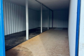 Didelių sandėliavimo (12 metrų ilgio) konteinerių nuoma