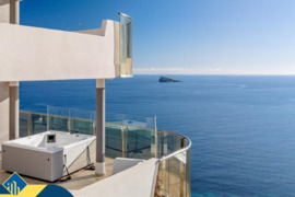 Apartamentas su bendru baseinu, Alicante provincijoje, Benidorm mieste. 3 kambariai | 254 m² | 300 m