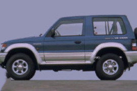 Štorkė bagažinės, Mitsubishi Pajero Visureigis Autodalys