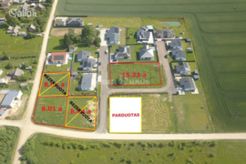 8.01 a sklypas Šiaulių r. sav., Verduliukai, Tyravos g.