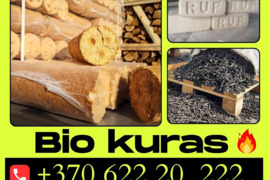 Briketai pigiausiai Lietuvoje