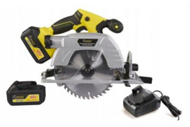 Akumuliatorinis cirkuliarinis pjūklas Bawaria 2×6,0Ah