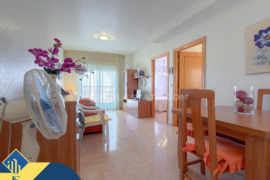 Apartamentas su bendru baseinu, Alicante provincijoje, Torrevieja mieste, Playa del Cura rajone. 3 k