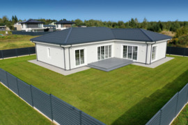 Paroduodamas A++ klasės 165 kv.m. vieno aukšto namas