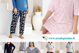 Turkiškos pižamos, naktiniai marškiniai