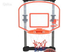 vidaXL Vaikiškas krepšinio rinkinys durims, reguliuojamas