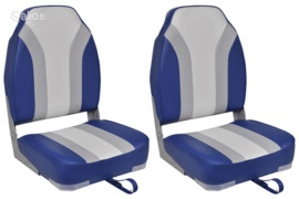 vidaXL Sulankstomos valties kėdės, 2vnt., su aukštais atlošais, Kita