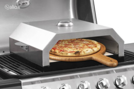 vidaXL Dujinė picos krosnis su keramikiniu akmeniu