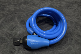 Mėlyna Good Bike Apsauginė Spyna Dviračiui Su Raktu Kaip Nauja Patikima Tvarkinga