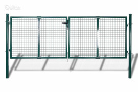 vidaXL Sodo tinkliniai vartai, durų sienelės grotelės, 300x75 cm