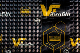 Noise Protection PROFI Vibrofiltr 2mm 50x35cm 0.175m²