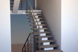 Laiptai, tvorelės, terasos, vartai.