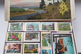 Sovietinių laikų suvenyriniai degtukai, tema ''Miškas - mūsų turtas''