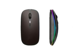 Belaidė įkraunama pelė – LED apšvietimas, USB-C + Bluetooth ryšys