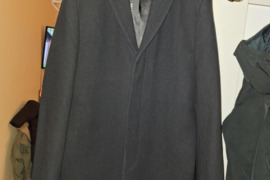 Vyriškas vilnonis paltas