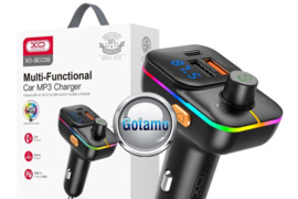 FM moduliatorius XO Multi Functional su Type-C 25W lizdu įkrovimui