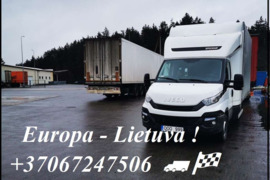 Teikiame ekspres krovinių transporto paslaugas visoje Lietuvoje ir Europoje  Lithuania - Europe - Li