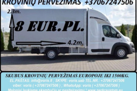 Ekspres krovinių nuvežimas ir parvežimas visą parą – be vėlavimų, be rūpesčių, tik tikslingas darbas
