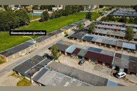 Garažas Šiauliai, Šiauliai, Garažų g.