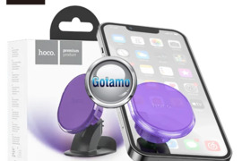 Prie panelės tvirtinamas magnetinis auto laikiklis telefonui Hoco Console