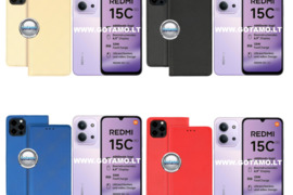 Re-Grid magnetiniai dėklai Xiaomi Redmi 15C telefonui