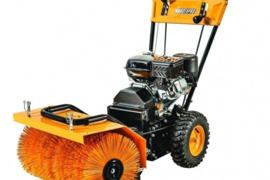 Motorinė benzininė kiemo kelio aikštelės valymo šluota KCB25/4-1 - sniego valytuvas