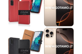 Gotamo Vintage natūralios odos dėklas Apple iPhone 16 Pro Max