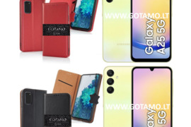 Gotamo Vintage natūralios odos dėklai Samsung Galaxy A25 WWW.GOTAMO.LT