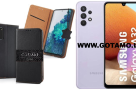 Gotamo Vintage natūralios odos dėklai Samsung Galaxy A32 WWW.GOTAMO.LT