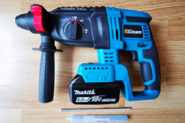 Makitos analogas galingas akumuliatorinis 18V perforatorius  Gisam 26mm besepetelis