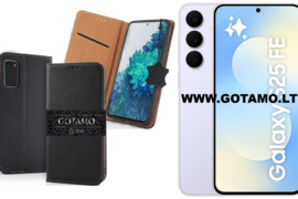 Gotamo Vintage natūralios odos dėklai Samsung Galaxy S25 FE WWW.GOTAMO.LT