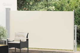 vidaXL Terasos pertvara, kreminės spalvos, 160 x 300 cm