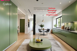 2 kamb. butas Kaunas, Panemunė, Kampiškių g.